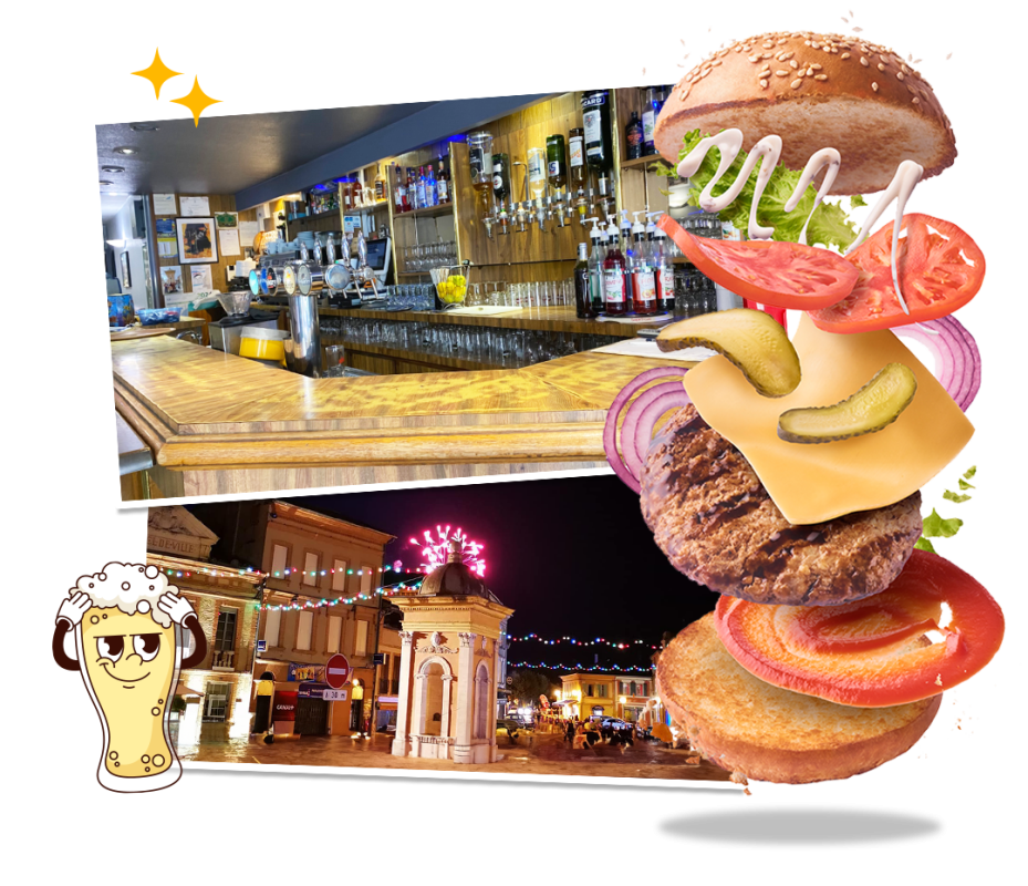 Le restaurant - Bar De La Fontaine - Restaurant Samatan - Restaurant L'Isle-Jourdain