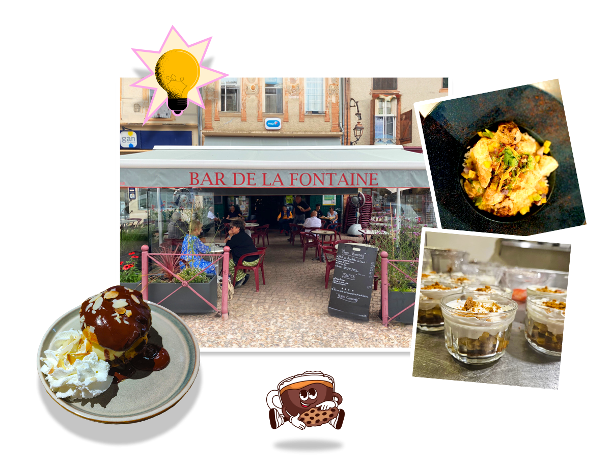 Bar De La Fontaine - Restaurant Samatan - restaurant sympa SAMATAN